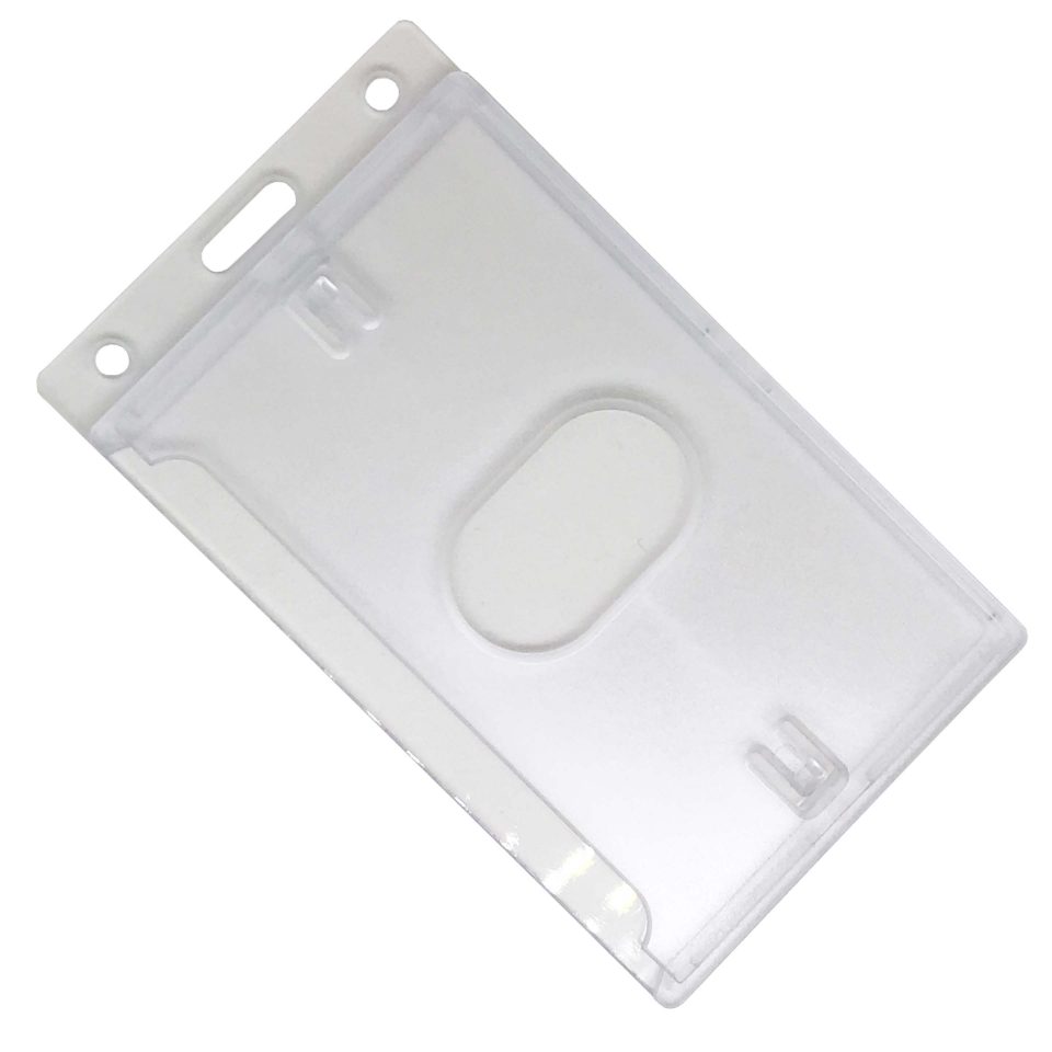 Enclosed ID Badge Holder Portrait Lowest Price from PCL Media ltd
