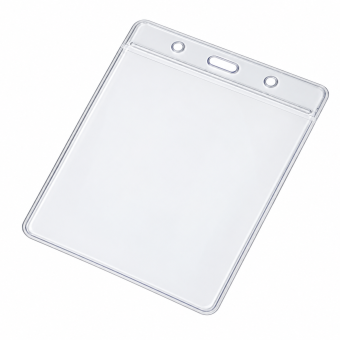 Large ID Pocket Clear Vinyl