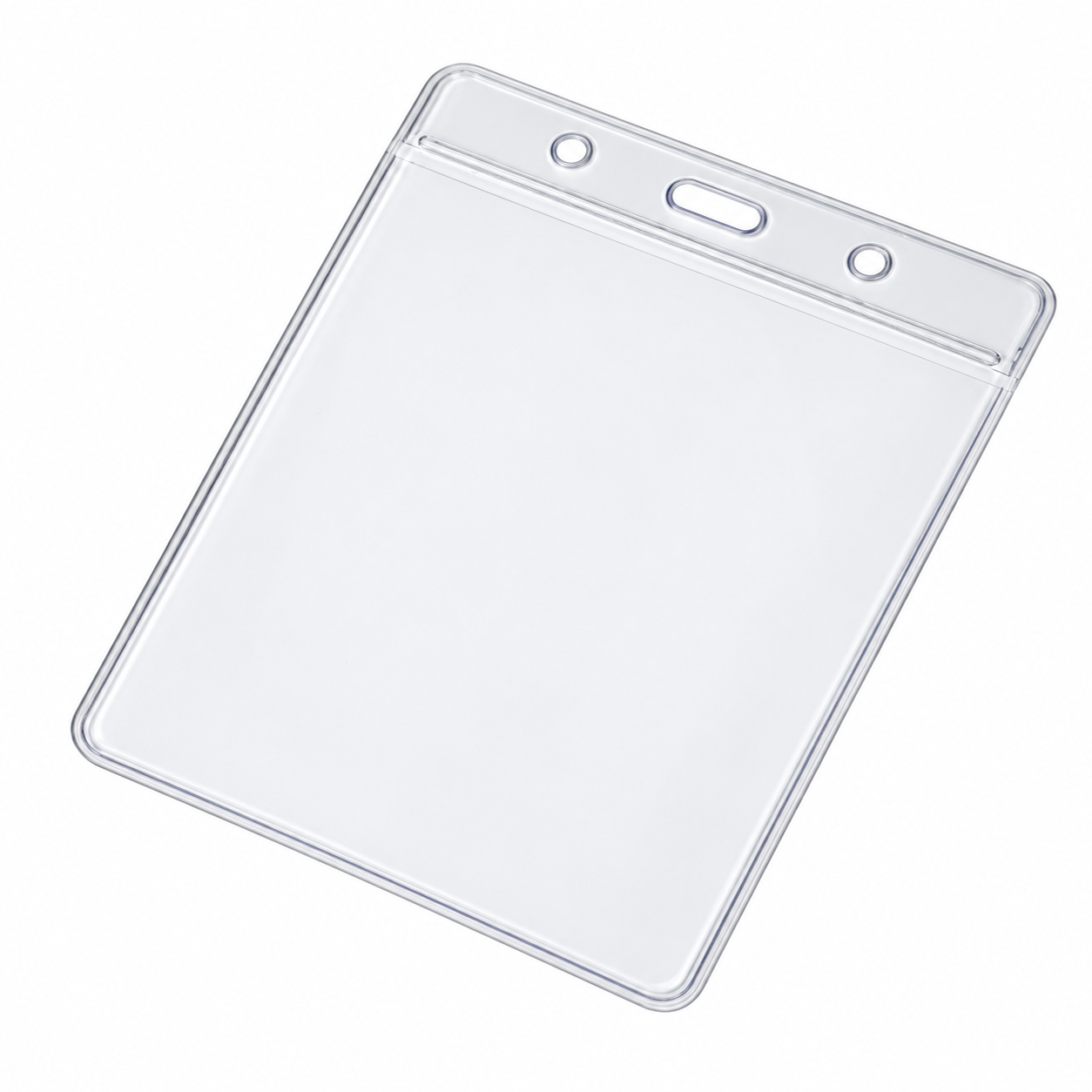 Large ID Pocket Clear Vinyl
