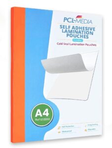Cold Seal Lamination Pouches A4