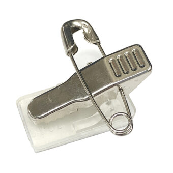 self adhesive badge clip