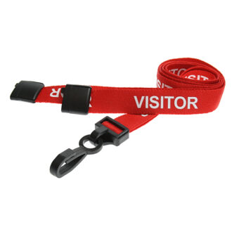 Visitor Lanyards id badge holder