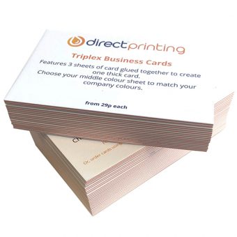 Triplex Business Cards