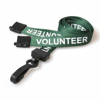 Volunteer Lanyards id badge holder