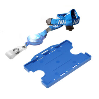 NHS Retractable Lanyard id badge holder