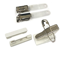 Self Adhesive Badge Clips